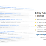 How to make money on ClixSense: Tasks