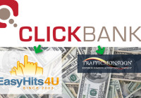 ClickBank, EasyHits4U, Traffic Monsoon